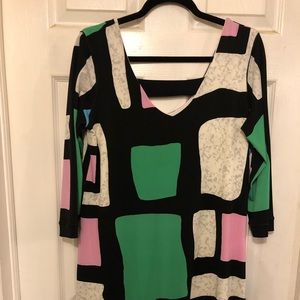 Eva Varro multi-coloured top!